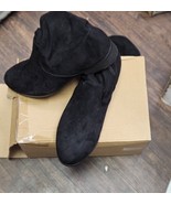 Time and Tru Women S Over the Knee Boots Wide 11 Width - $25.00