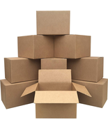 Basics Cardboard Shipping and Packing Moving Boxes, 10 Pack, Medium, Bro... - €37,81 EUR