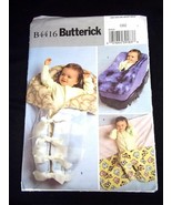 Butterick pattern B4416 Fleece Baby wrap &amp; Carrier Cover One Size - £3.71 GBP