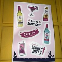 Jordan’s Skinny Mixes Promotional Stickers Advertisement Collectors - $4.95