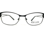 Eight to Eighty Eyeglasses Frames TARA BLACK Cat Eye Wire Rim 53-17-140 - $46.53