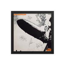 Led Zeppelin signed Debut Album Reprint - £63.57 GBP