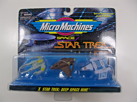 Micro Machines X 10 Star Trek Deep Space Nine Miradorn Bajoran Klaestron Ship - £23.91 GBP