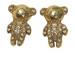 20 Unisex Earrings 10kt Yellow Gold 407041 - $69.00