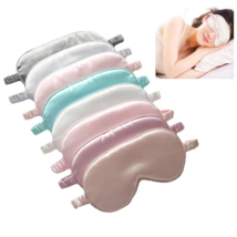Soft Silk Sleep Mask for Total Light Blocking and Comfortable Rest - $9.99