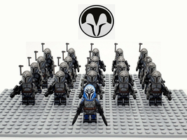 Star Wars The Mandalorian Bo-Katan Kryze The Nite Owls 21pcs/set Minifigures Toy - £26.20 GBP