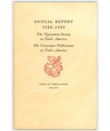 The Newcomen Society  North America  Annual report 1958 1959  Index of P... - €12,05 EUR The Newcomen Society  North America  Annual report 1958 1959  Index of P... - €12,05 EUR