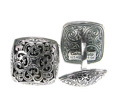  Gerochristo 7122 -  Sterling Silver Byzantine-Medieval Cufflinks  - £192.72 GBP