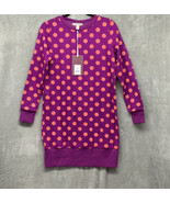 Victor Glemaud Women’s Purple Polka Dot Long Sleeve Tunic Dress Size XXS - $29.99