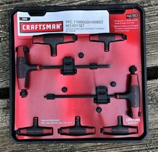 Craftsman 7Pc T-Through Handle Hex Key Set 946383 - £17.26 GBP