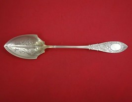 Arabesque by Whiting Sterling Silver Stuffing Spoon Bright-Cut w/ Button 12 1/2" - $18,893.30 MXN