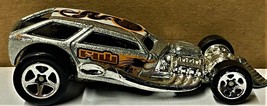 Hot Wheels Surf Crate serpent design Silver Vintage 1999 - £4.75 GBP