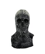 interoknack Scary Brain Skull Latex Mask  Movable Mouth Gray Horror Clo... - $1,645.13 MXN
