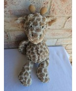 Jellycat Dapple Giraffe Plush Stuffed Animal Cream Tan Brown Spots 17&quot; - £50.60 GBP