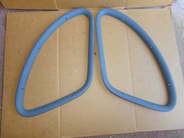 1947 Plymouth Coupe Inside Rear Side Quarter Window Garnish Moldings OEM  - $359.98