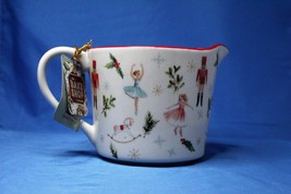 Bake Shop Large Measuring Pitcher White Nutcracker Ballet New With Tags - £15.35 GBP
