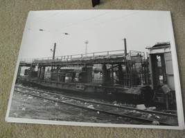 Vintage Train Photograph 11x14 Amtrak 15180 Work Car on Rails - £14.79 GBP