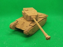 1/72 scale French ARL 44 heavy tank, Post-War, 3D printed, modelling - £9.93 GBP