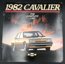 Vintage 1982 Chevrolet Cavalier Car Dealer Sales Brochure Showroom - $9.49