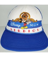 Vtg Disney MGM Studios Snapback Mesh Trucker Hat 1987 Metro Goldwyn Maye... - $178.34 CAD