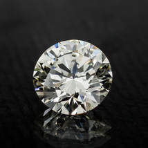 2.02 Carat Desseré L / VVS2 Rond Brillant Coupe Diamant Certifié GIA - £12,886.07 GBP
