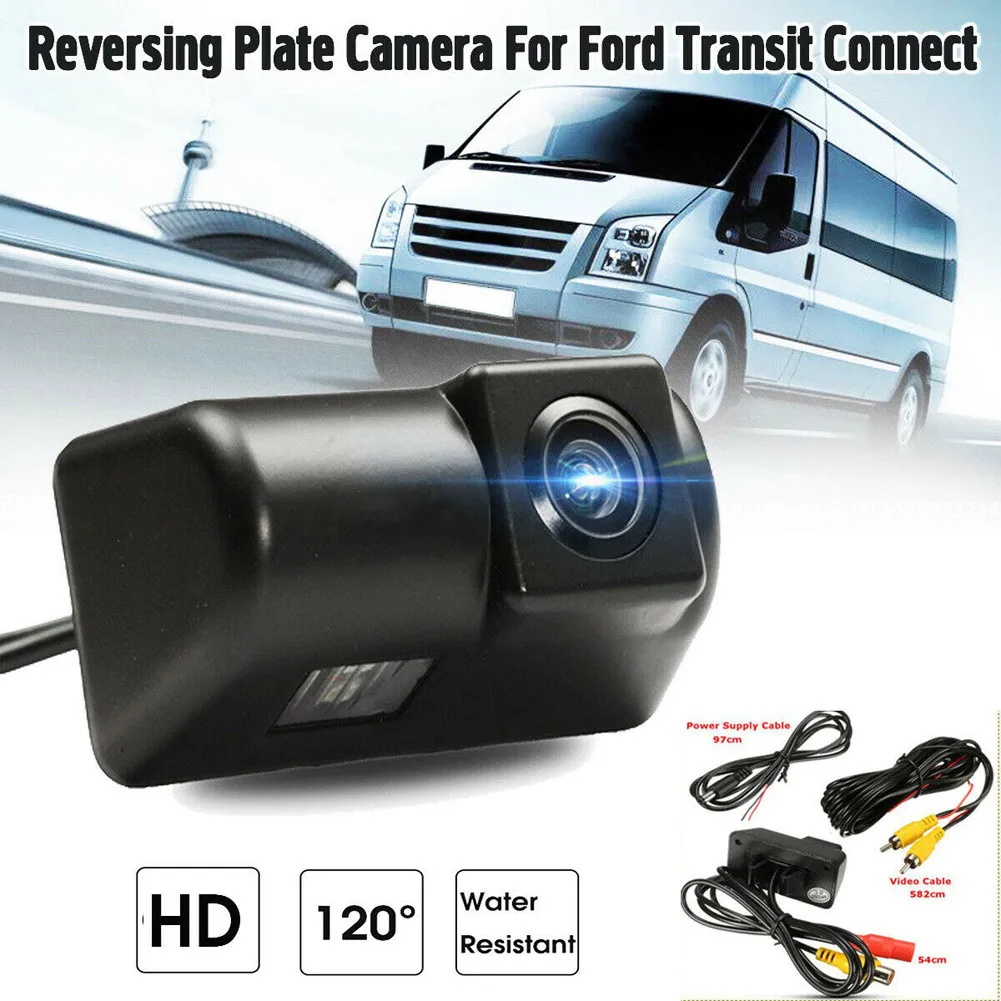 CCD Car Rear View Reverse Backup Camera For Ford Transit Connect Video Parking - £21.54 GBP