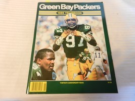 Green Bay Packers Official 1989 Yearbook Tim Harris on Cover - £23.59 GBP