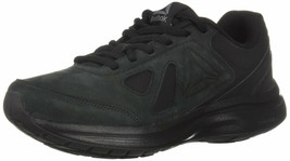Reebok Women&#39;s Walk Ultra 6 DMX Max Sneaker Black/Alloy CN0829  Size 7.5M - £48.66 GBP