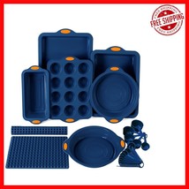 Versatile Oven-Safe Silicone Baking Set - 6 Molds &amp; 2 Mats for Perfect R... - $1,189.32 MXN
