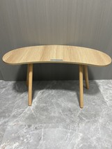 jiteentarou Tables Curved End Table Mid Century Modern Coffee Table U-sh... - $59.99