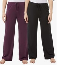 32 Degrees Cool Women&#39;s 2 Pack Soft Sleep Lounge Pants - £23.72 GBP