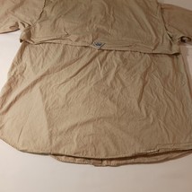 Columbia FM7130 Men's PFG Bonehead Short Sleeve Shirt Tan Fishing Measured Sz L image 15