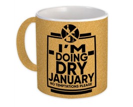 Dry Clean January : Gift Mug No Temptations Alcohol Free Challenge Friendship No - £12.70 GBP