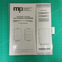 MasterPhil Art. 279/1 - pages with 1 pocket size 26×34.5 cm - conf. 10 p... - £6.77 GBP