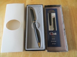 Quill Ballpoint Pen, Black With Gold Trim, Black - $13.85