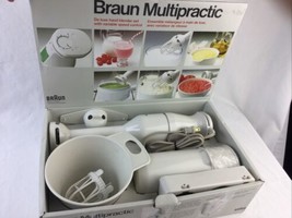 Braun MR7 Multipractic Hand Blender Set In Original Box Tested Working T... - £36.72 GBP