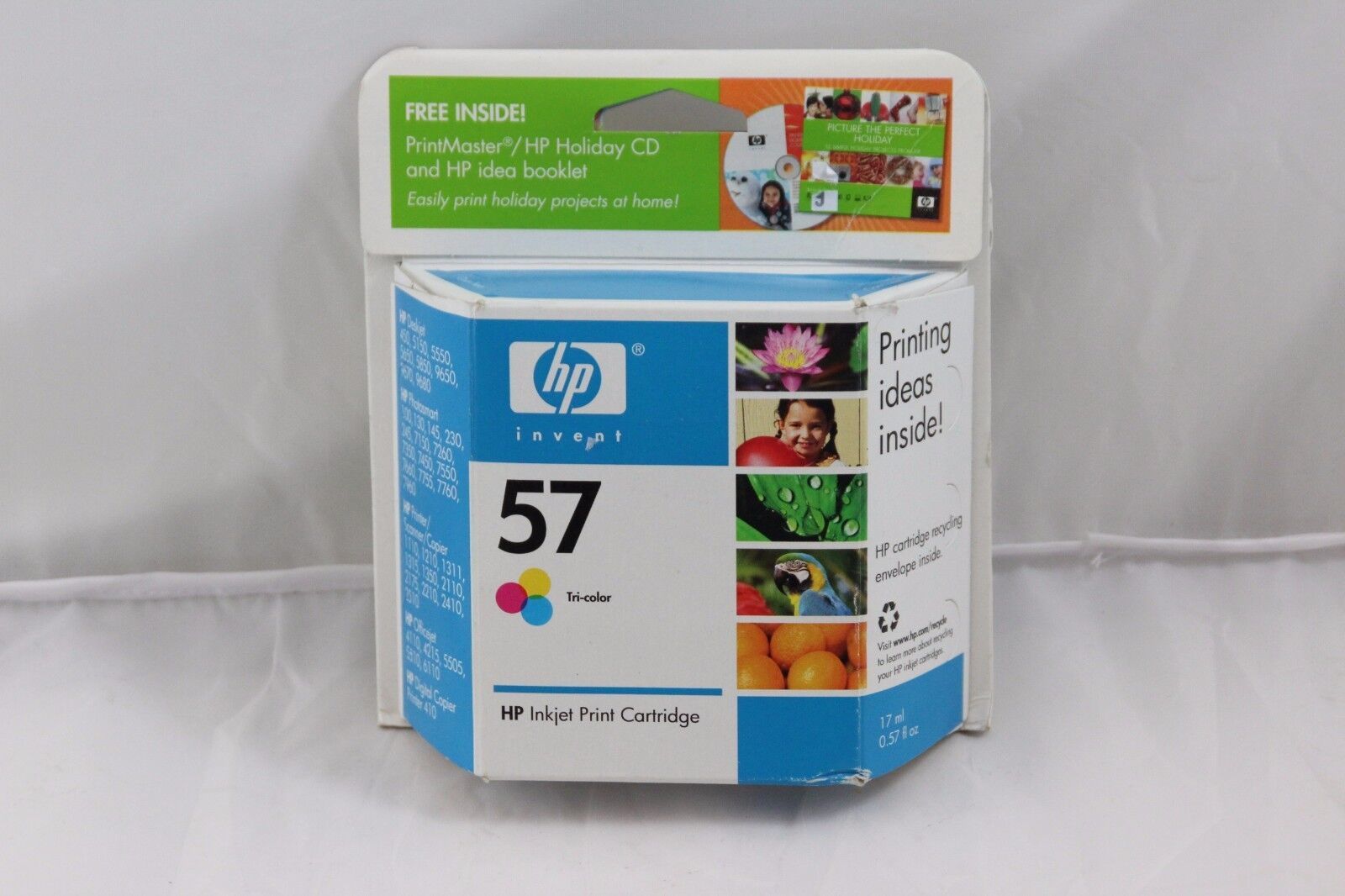 HP 57 Tri Color Ink C6657AN 02/2007 - £12.45 GBP
