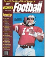 College Football Official Yearbook Magazine Street &amp; Smith 38th Year 197... - £11.54 GBP