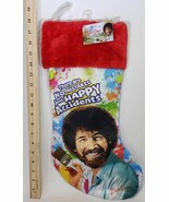 Bob Ross Happy Accidents Splatter Pattern Stocking - $326.23 MXN