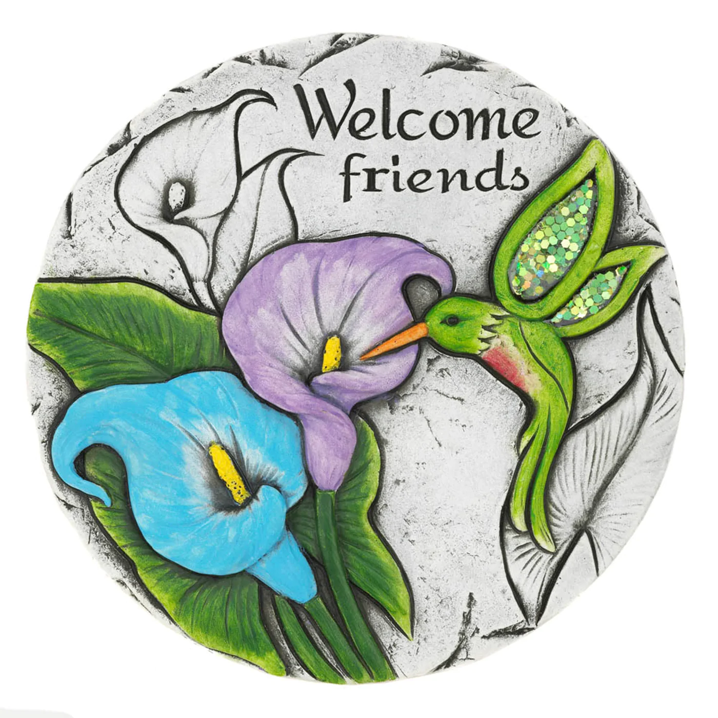 Welcome Friends Stepping Stone - $22.96