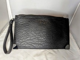 Jessica Simpson Black Wristlet Wallet Phone Holder Purse Evening Party B... - £15.50 GBP