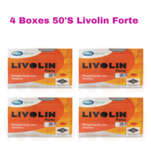 4 Boxes X Livolin Forte (50&#39;S) Protect The Liver From Viral, Alcoholic And Drug - £55.94 GBP