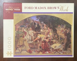 Pomegranate 1000 Piece Puzzle By Ford Madox Brown - WORK - 27” X 20” Exc... - £20.21 GBP