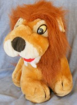 King of Beasts, Plush toy lion, 9&quot; gently used - $2.99