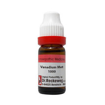 1x Dr Reckeweg Germany Vanadium Metallicum 1000CH (1M) Dilution 11ml - $11.98