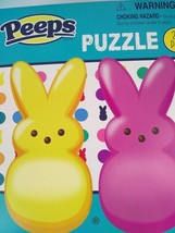 Peeps Bunny Rabbit Puzzle Colorful Bunnies Characters Dots 24 Piece  Megatoys 3+ - £6.29 GBP