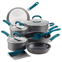 Rachael Ray Create Delicious Hard Anodized Nonstick Cookware Pots and Pa... - £198.15 GBP