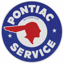 10&quot; Pontiac Indian Head Authorized Service Decal GTO Firebird Grand Prix LeMans - £15.92 GBP