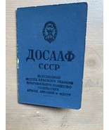 Ancien document militaire du ministère de la Défense de l&#39;URSS 1980 - $9.55