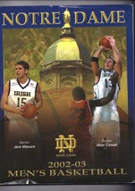 2002-03 Notre Dame Men&#39;s Basketball Media Guide NCAA - $24.16